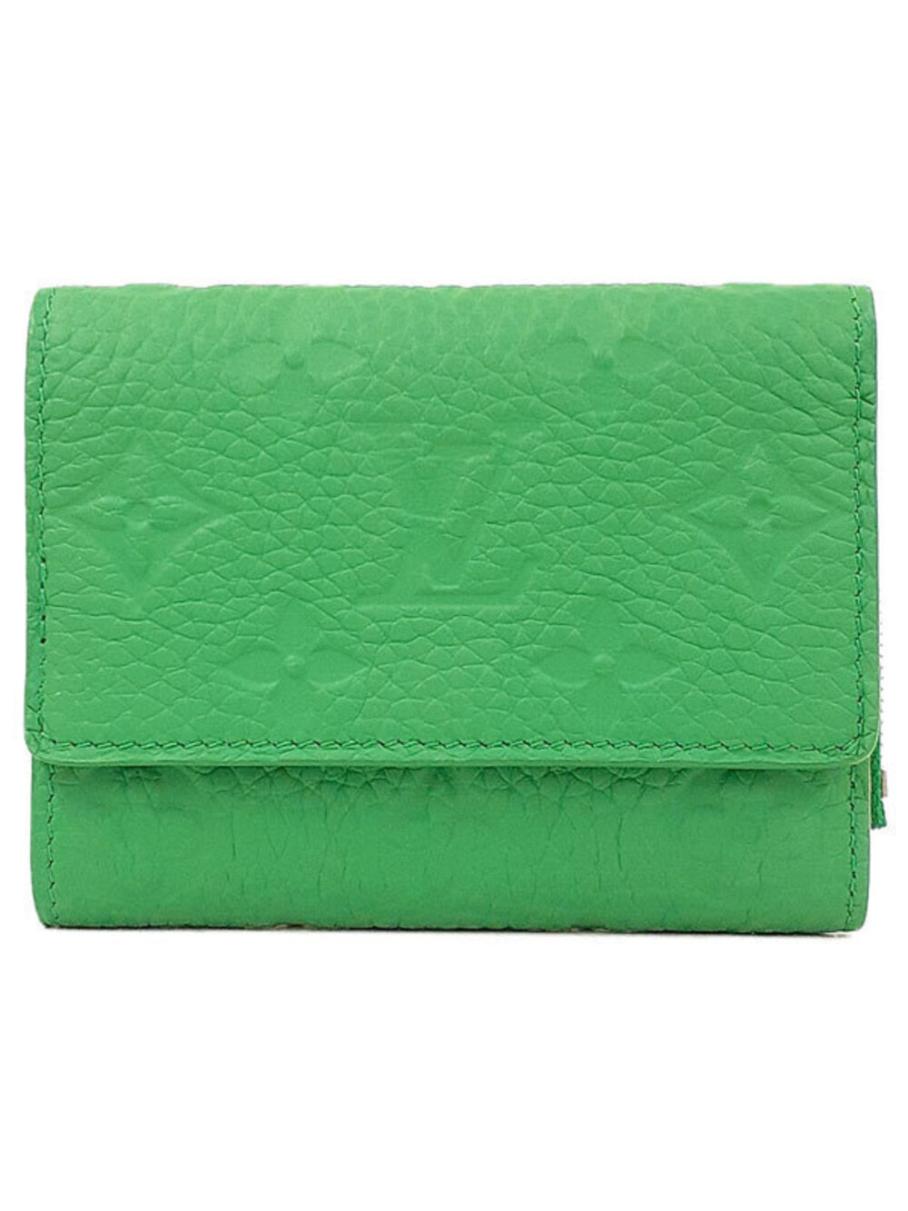 Louis Vuitton Taurillon Monogram Portefeuille Pilot Tri fold Wallet